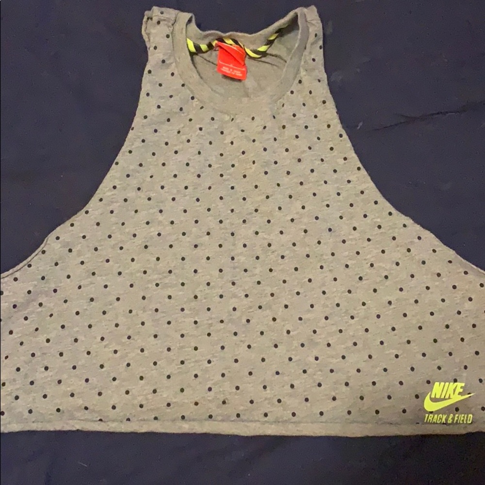 Nike muscle crop top